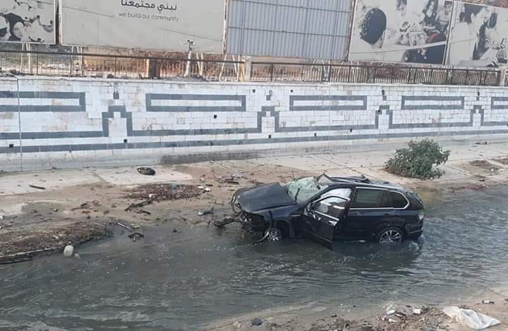 سقوط سيارة من جسر الرئيس في وادي نهر بردى صحيفة جسر
